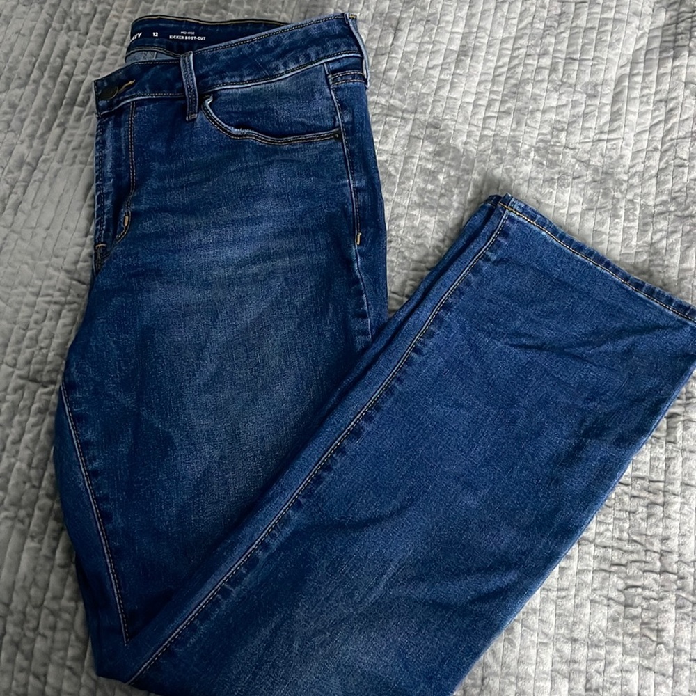 Old navy kick boot women jeans
